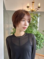 サン 白金台(SUN)&nbsp;小顔レイヤーの大人ショートヘア白金台目黒
