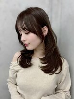 リアンバイアリュール(Lian by Allure)&nbsp;Lian by Allure 畠山貴子 可愛い顔周りレイヤーカット