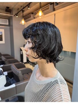 オルセン(OLSEN) ショートボブ/ショートボブパーマ/ボブパーマ/くせ毛風パーマ