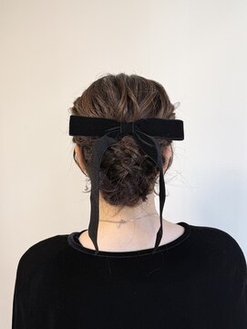 ロッコ 船橋駅(Rocco) イベント向け アップスタイル シニヨンヘアセット 船橋駅