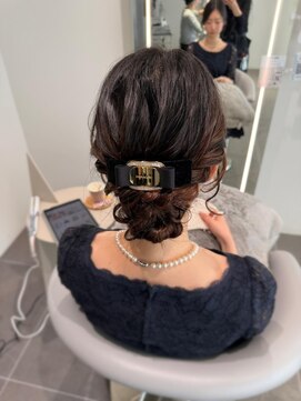 インク バイ アルテフィーチェ 西宮(ink by artefice) 特別な日のヘアセット