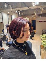 ニール(Neale.)&nbsp;レッド×ショート3.11イメチェン