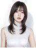 新規限定/カット+艶カラートリートメント¥12000/レイヤー/韓国