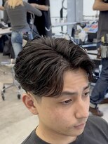 オーバル ジングウマエ(OVARL jingumae) フェザーパーマシャドウパーマサーフカール