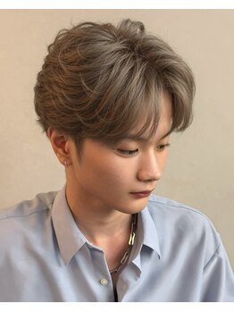 サンドナル メンズ 鹿児島天文館(sand NALU men's)の写真/圧倒的なパーマ技術でかっこよく!トレンドを押さえた最先端メンズパーマ[鹿児島天文館/メンズ/men's]