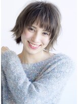 ローラン(ROULAND)&nbsp;外ハネショートボブマーメイドアッシュ