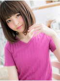 ■mod's上尾12-3★■ナチュラル可愛い♪シルキー小顔ストレート