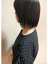 ジルバイジアン(JILL by GIEN)&nbsp;こなれ感♪切りっぱなし 大人ボブ♪ @タナカ