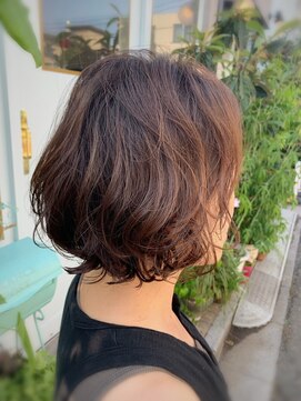 ダマーニ 表参道(DAMANI) ソフトパーマで洗いっぱなしでも大人可愛い楽ちん外ハネボブ