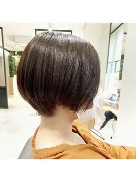 ルディー バイ ヘアーポケット(rudii by HAIR POCKET) 大人ショート×グレージュ