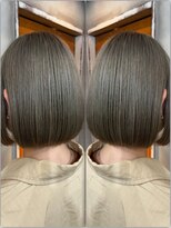 ネロ ヘアデザイン(Nero hair design)&nbsp;ボブ　ショートボブ　グレージュカラー