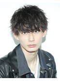 ソフトツイスト【前下がり刈り上げ無造作マッシュ】