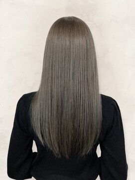 ユキオ オブ ヘアー(YUKIO of Hair) 大人かわいい☆ふんわり愛され透明感グレージュアッシュ