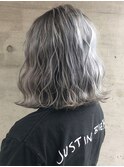20代30代★ふんわり大人カラー♪オリーブグレージュ