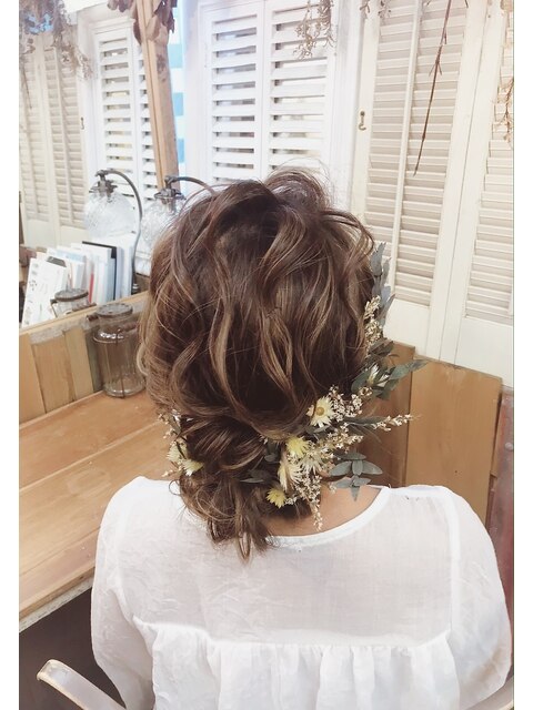 ヘアセット　アレンジ