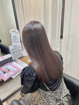 アールヘアー(ar hair) 【市川諒】髪質改善ストレート+ダメージレスカラー♪♪