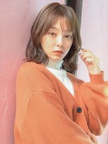アグ ヘアー ゼル 東浦店(Agu hair zele) 《Agu hair》シースルーバング×艶感ボブ