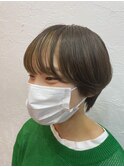 バングインナーカラー