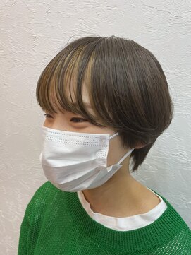 オーストヘアーリズ(Aust hair Liz) バングインナーカラー