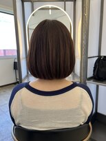 スクエアペア(SQUARE PAIR) 丸み　ボブ　奈良/ショートヘア/髪質改善