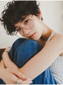 [LESS 伏見/丸の内/栄/名古屋]くるくるパーマショート★香村