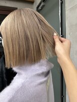 ソルトウォーター(SALT WATER) ハイトーンベージュ ミニボブ