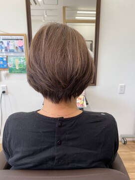 レイン(Rain) ショートボブハイライト