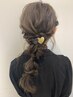 パーティーヘアセット ￥5500