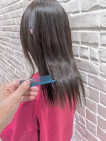 ソワン ドゥ ブレス 立花店(soin de brace) 酸性ストレート×美髪×暗めカラー/レディース/小顔【高嶋仰】