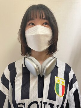 バイオレット ナゴヤ(Violet Nagoya) ぱつっとボブ♪ フェイスレイヤー レイヤーカット 似合わせ