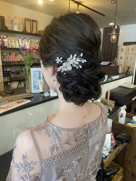 アンフルール(Un Fleur) 結婚式ヘアセット