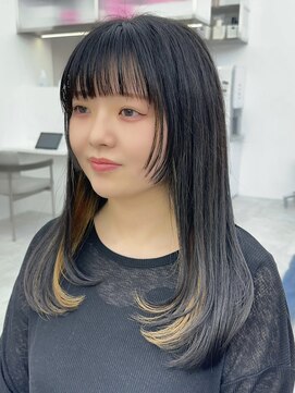 ビューブルー 亀戸錦糸町(VIEW BLUE) ◎美髪カールシアーカラーワンカールレイヤーロングセミディ