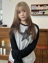 リヴ ウメダ(LIV umeda)&nbsp;ベージュ×ブラウン/ブリーチ/ダブルカラー【梅田】