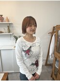flatボブ