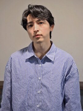 ノアソルテ 名古屋 栄(NOA solte.) NOA solte. メンズニュアンスパーマ/メンズ大人毛流れパーマ