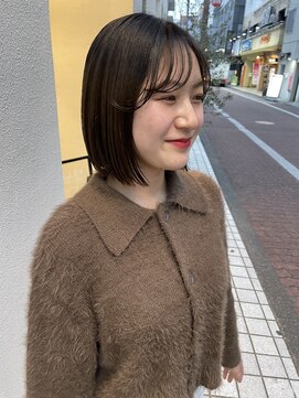 リリアン(rilliant U’s brilliant) 平行ボブ×束感バング