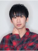 マッシュ×黒髪