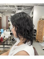 アオゾラヘアーカミノウラ(AOZORA HAIR kaminoura) ウルフパーマ