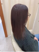 ミネット(Minetto)&nbsp;ピンクブラウンストレート