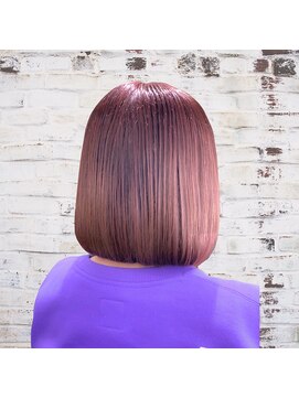 ニキータ(NIKITA) 【艶ピンクブラウンカラーボブ♪】サラ艶カラーで美髪