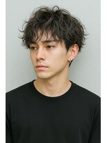 キャンバス バイ ネオリーブ 横浜西口(Canvas by neo.)&nbsp;ツイストスパイラルツーブロックショート刈り上げ黒髪　ｓｋ7