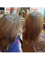 ヘアーサロン ココア(hair salon cocoa) 潤艶（うるつや）ケアストレート
