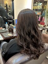 キャラ 池袋本店(CHARA) デジパが初めてのお客様にコテ巻き風パーマかけてみた！【貴也】