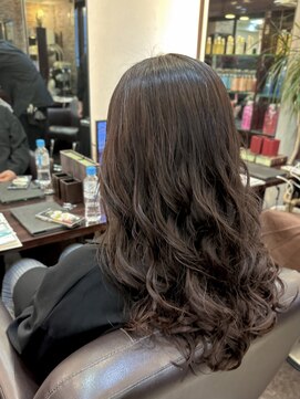 キャラ 池袋本店(CHARA) デジパが初めてのお客様にコテ巻き風パーマかけてみた!【貴也】