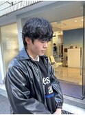 韓国メンズヘア/ダウンパーマ/マッシュ/パーマ