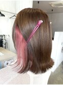 10代20代30代イヤリングピンクカラー