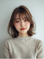 ロディーナ 大口 新子安(rodina)&nbsp;黒髪カタログ/クラゲヘアー/オリーブグレー/大口子安新子安横浜