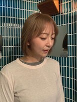 kii person【キーパーソン】 ミルクティーベージュ　ボブ