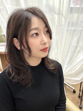 【コトノハ】韓国　大人フェミニンキレイめチョコレートブラウン