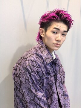 ブリーチ／ダブルカラー／ハイトーン／メンズ／メンズブリーチ